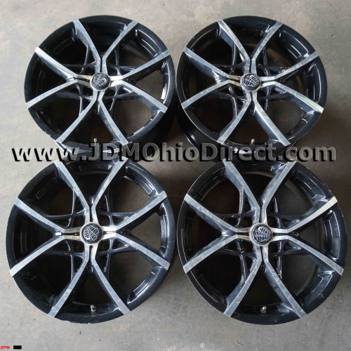 JDM M'z Speed 17" 4x100 Wheel Set 